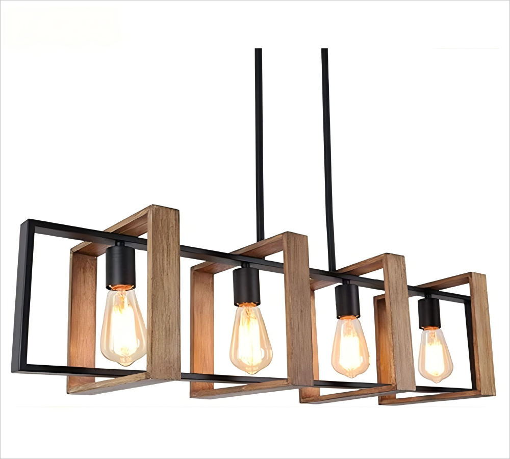 American retro industrial country style ironwork dining room kitchen pendant light for cafes and bars
