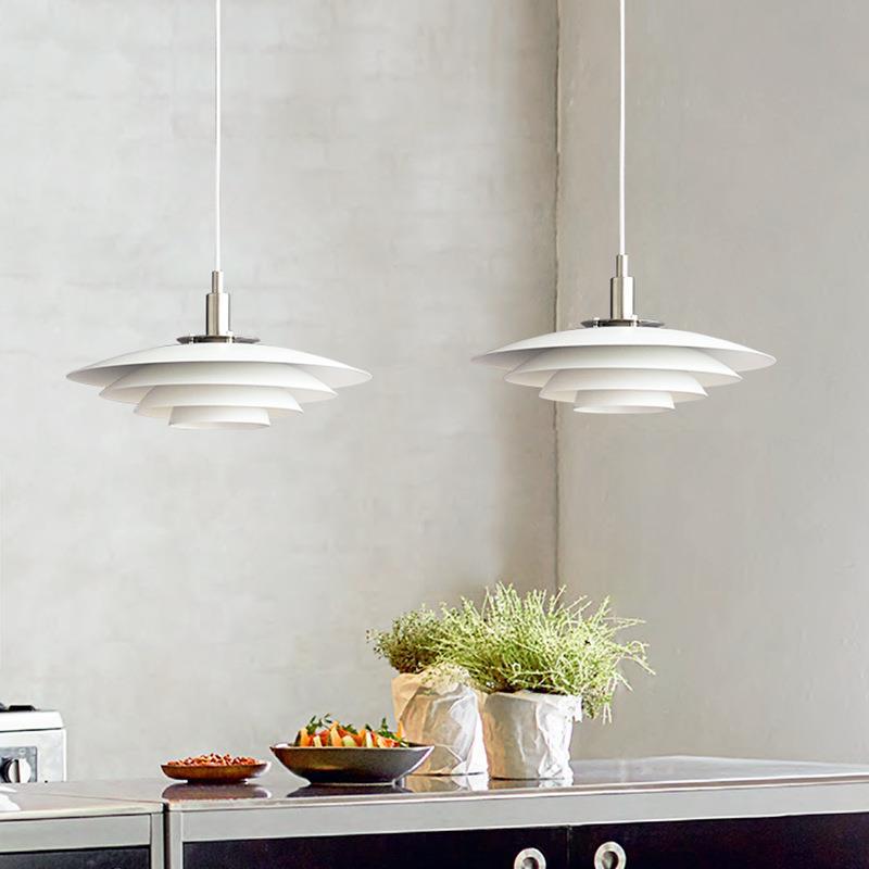Scandinavian Designer Pendant Light - Luxury Square 3-Light Dining Fixture