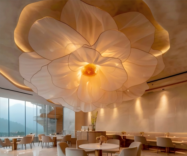 Nordic Bloom Modular Pendant - Minimalist Artistic Lighting for Restaurants & Boutiques