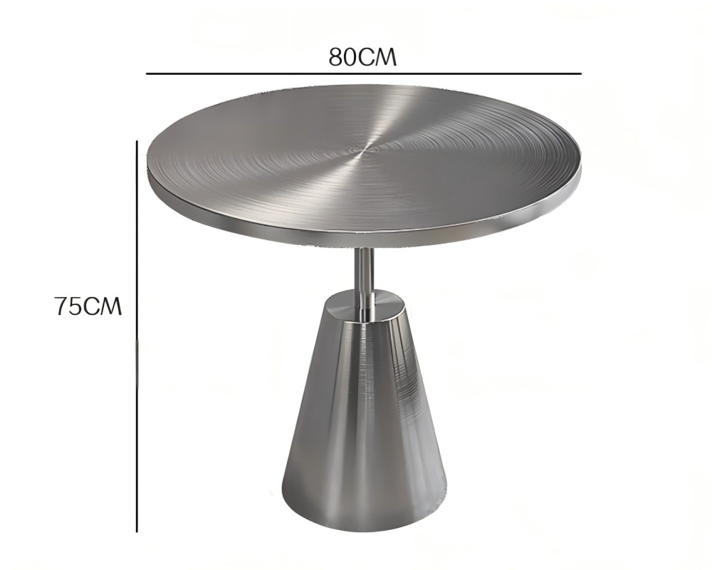 Industrial-style coffee shop table and chair sets, stainless steel chairs, snack bars, booth sofas